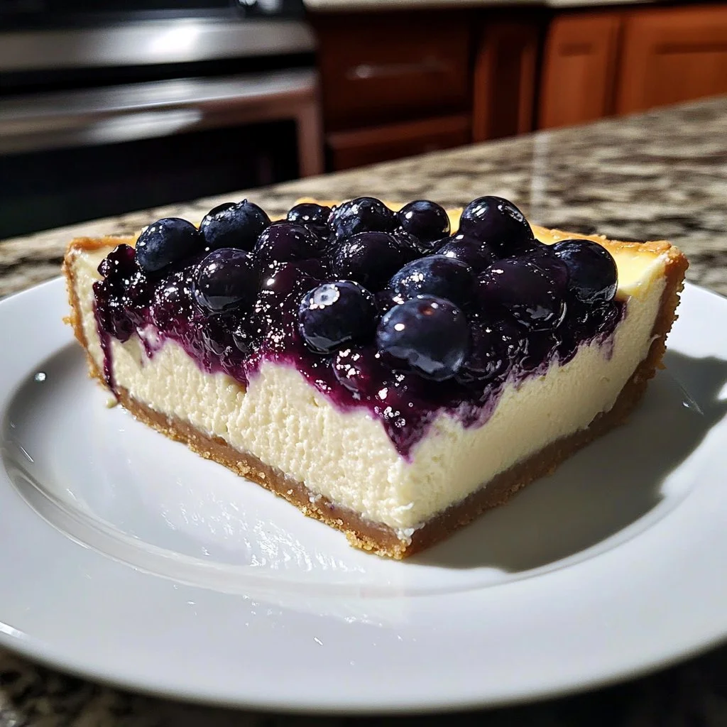 Blueberry Cottage Cheese Breakfast Bake