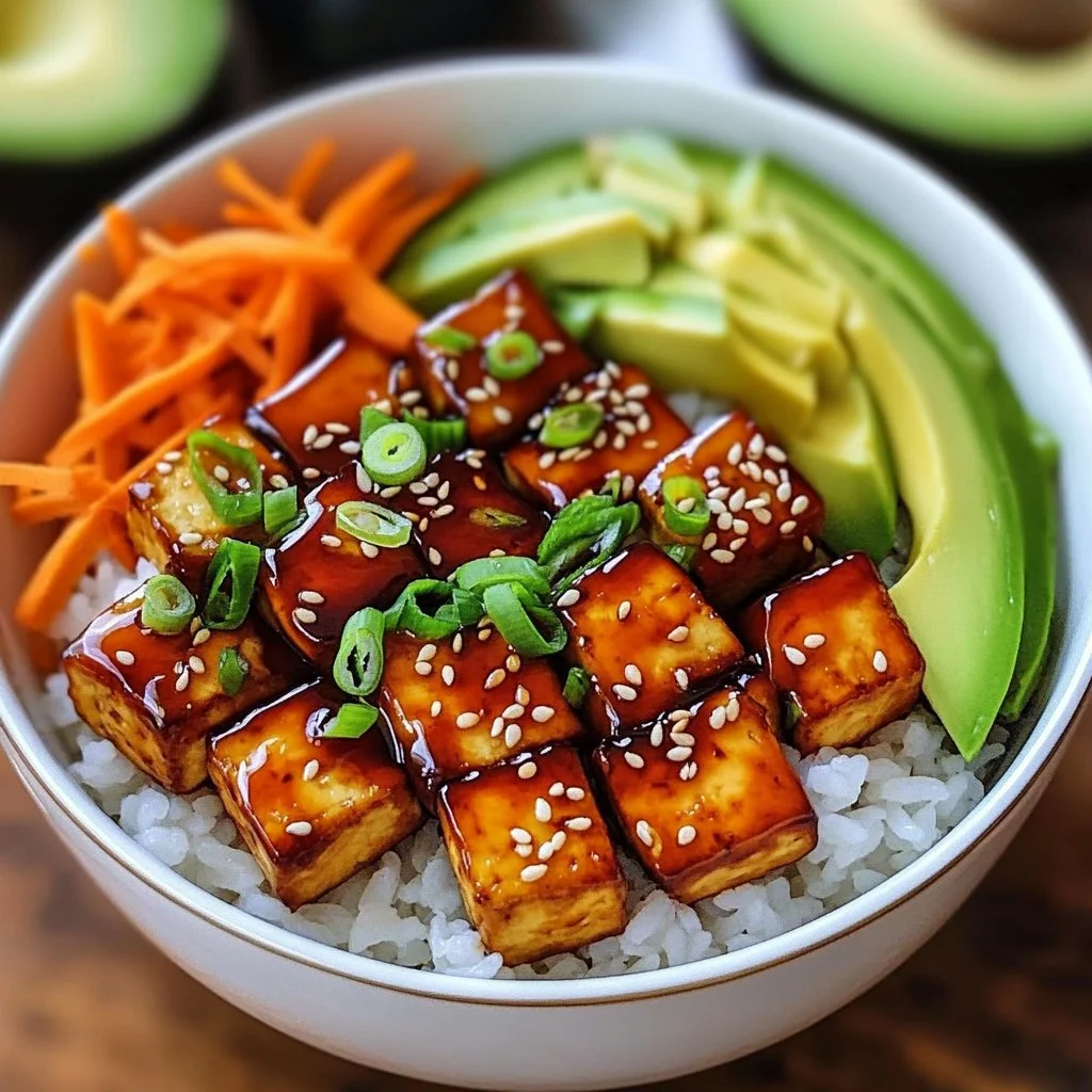 Crispy Tofu Sushi Bowl