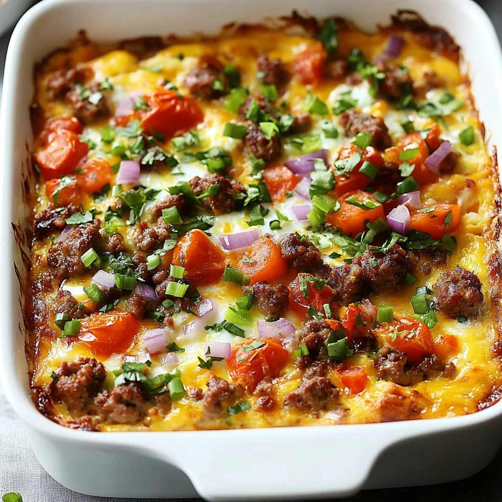 Easy One-Pot Breakfast Casserole