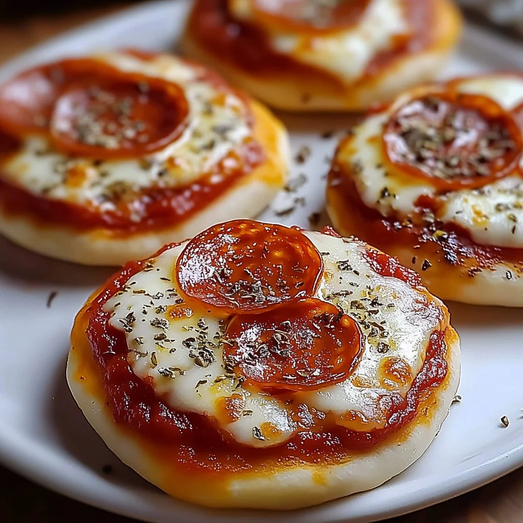 Mini English Muffin Pizzas