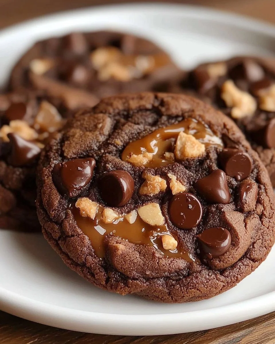 Peanut Butter Brownie Swirl Cookies