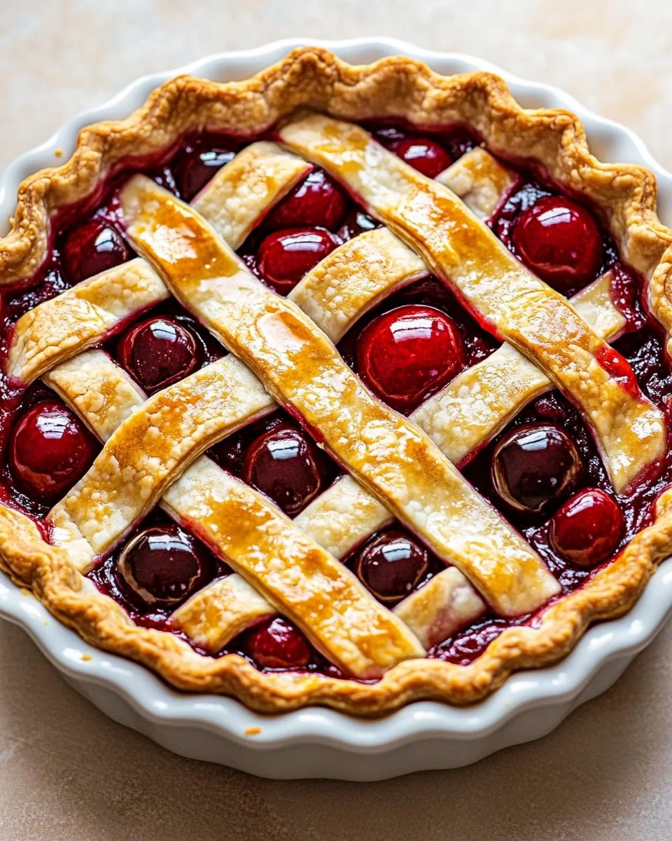 Perfect Homemade Cherry Pie