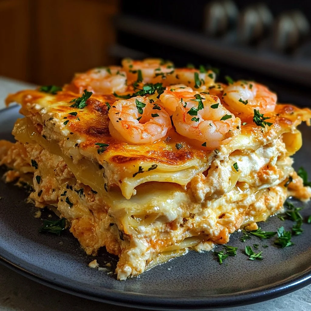 Shrimp Crab Lasagna